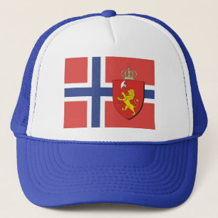 Camionero Casquillo noruego del gorra de la bandera/del