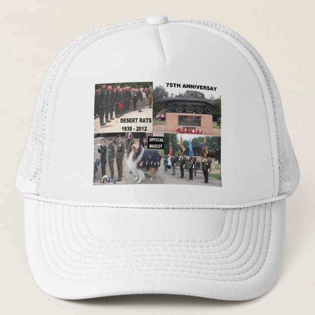 Camionero Celebraciones del 75º aniversario de la gorra de l (Anverso)