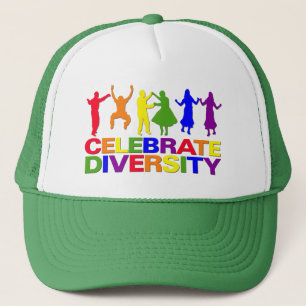 Camionero Celebrar el gorra de la diversidad