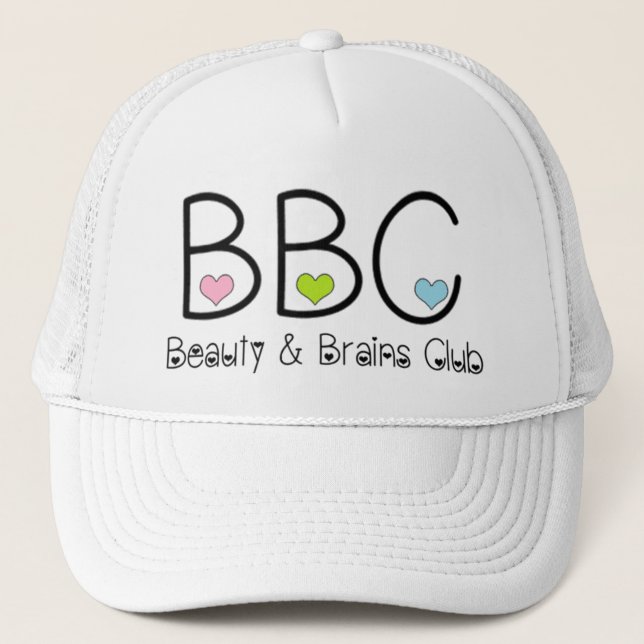 Camionero Club de belleza y cerebros - Gorra (Anverso)