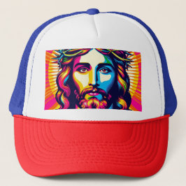 Camionero ¡Colorido Gorra de JesusTrucker!
