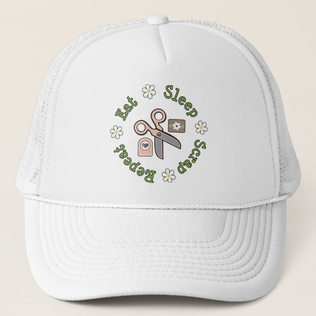 Camionero Coma el gorra de la repetición del pedazo del (Anverso)