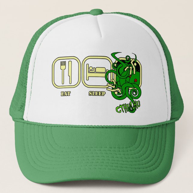 Camionero Coma - sueño - el gorra de Cthulhu (Anverso)