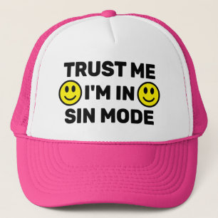 Camionero Confía en Mí - Estoy en Modo Pecado™ Gorra de Truc