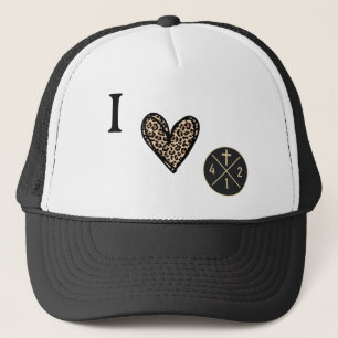 Camionero Corazón 4:12 gorra de camionera