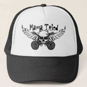 Camionero Cráneos y gorra "mamá Tried " de las guitarras