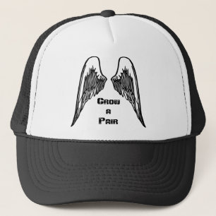 Camionero Crezca el gorra de las alas