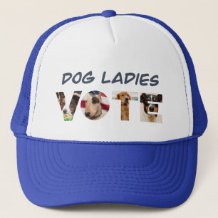 Camionero Damas de perro votan Gorra