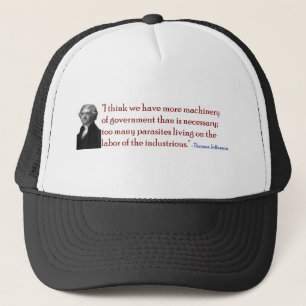 Camionero Demasiados parásitos - gorra de la cita de