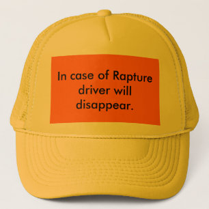 Camionero Después de gorra del conductor del éxtasis