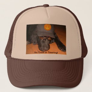 Camionero Detrás De Este Gorra De Halloween