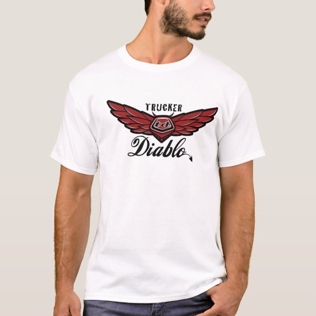 CAMIONERO Diablo - CAMISETA (Anverso)