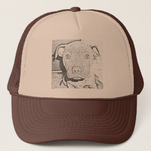 Camionero Dibujo de lápices de cobre de Staffordshire, Gorra