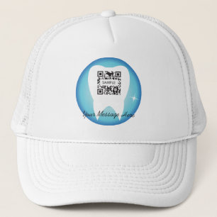 Camionero Diente dental de la plantilla del gorra