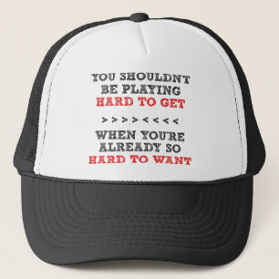 Camionero Difícil de Obtener Gorra de Béisbol Divertida