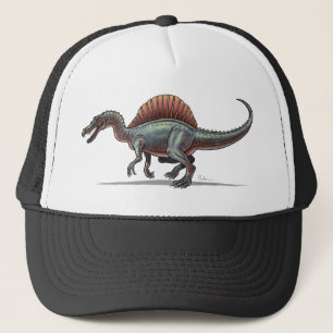Camionero Dinosaurio de Spinosaurus de la gorra de béisbol