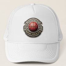 Diseño de baloncesto como Gorra