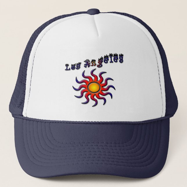 Camionero ¡Divertido Gorra de Los Ángeles! (Anverso)