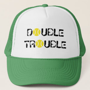 Camionero DOBLE gorra de tenis para jugadores dobles