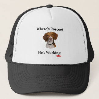 Camionero ¿Dónde está Roscoe? Gorra de béisbol