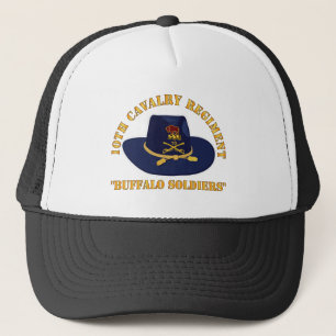 Camionero Ejército - 10.º Regimiento de Cavalry con Gorra 