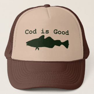 Camionero El bacalao es bueno - gorra de la pesca