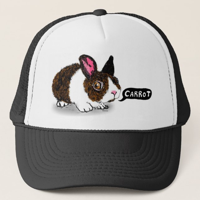 Camionero El conejito quiere el gorra de la zanahoria (Anverso)