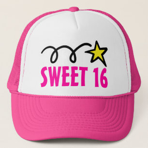 Camionero El dulce rosado dieciséis va de fiesta el gorra
