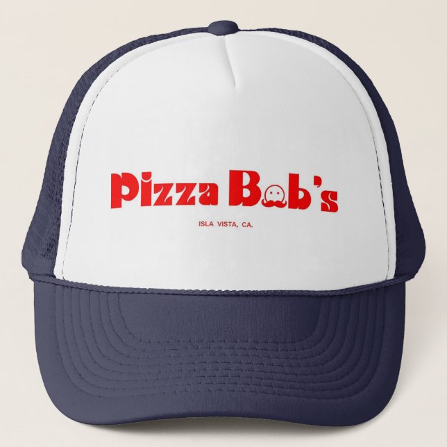 Camionero El gorra de Bob de la pizza (Anverso)