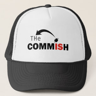 Camionero El gorra de Commish para su liga de fútbol de la