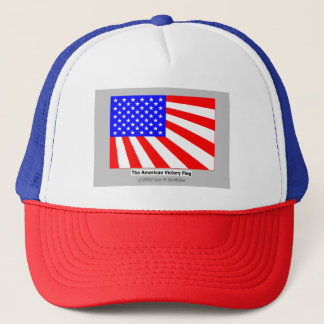Camionero El Gorra de la "Bandera de la Victoria Estadounide