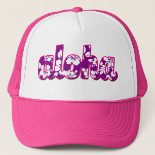 Camionero El gorra de las mujeres de la hawaiana