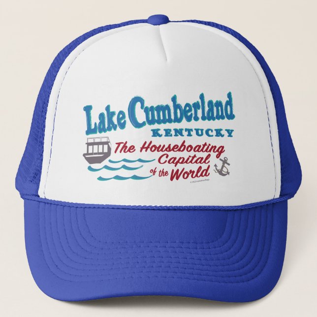 Camionero El Gorra de los Camioneros del Lago Cumberland (Anverso)