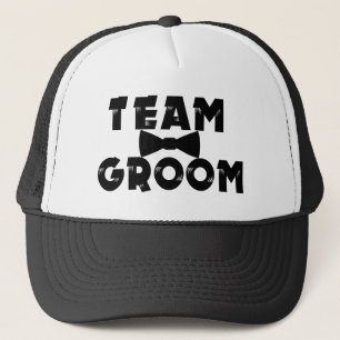Camionero El gorra de los hombres del novio del equipo