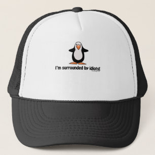 Camionero El gorra de los idiotas me rodeo
