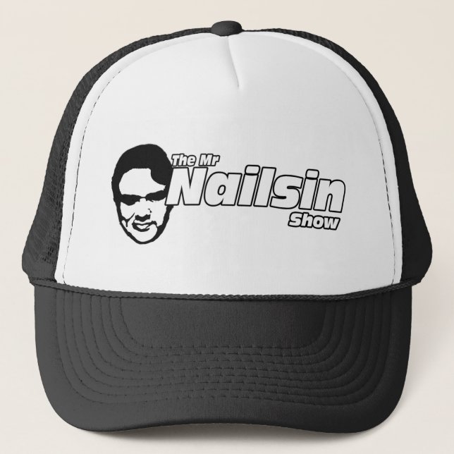 Camionero El gorra de Sr. Nailsin Show (Anverso)