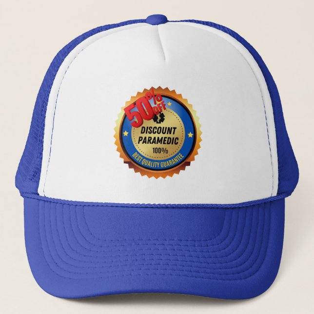 Camionero El Gorra paramédico de descuento (Anverso)
