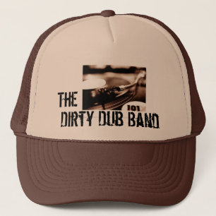 Camionero El gorra sucio del rasguño de la banda de la copi