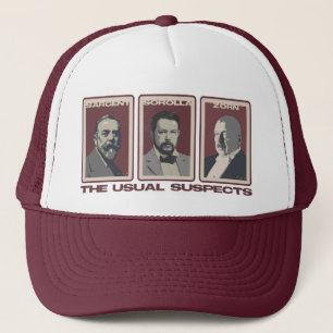 Camionero El gorra usual de los sospechosos