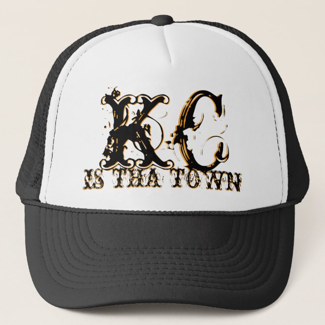Camionero El kc ES GORRA de la CIUDAD de THA - modificado (Anverso)