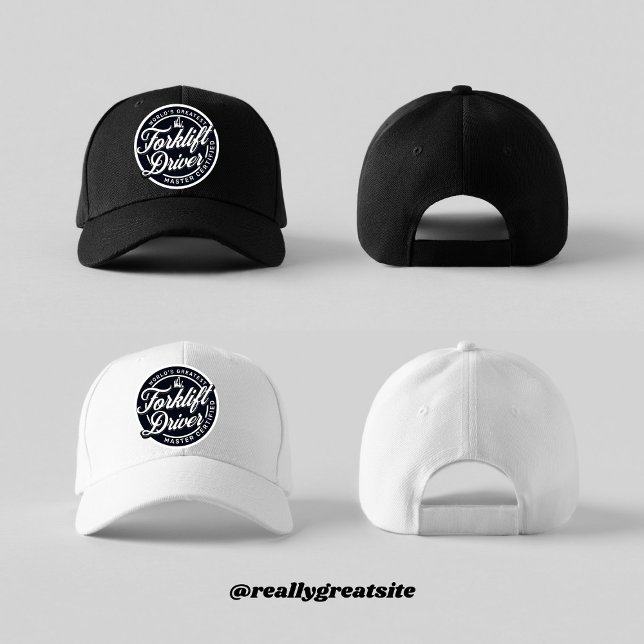 Camionero el mayor gorra de conductores de carretillas eleva (Subido por el creador)