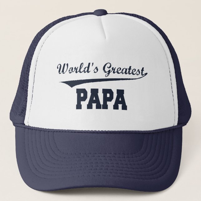 Camionero El mayor gorra de papá del mundo (Anverso)