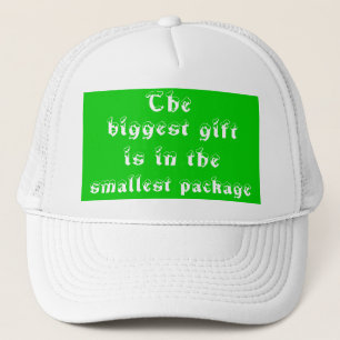 Camionero El mayor regalo está en el gorra de paquetes más p