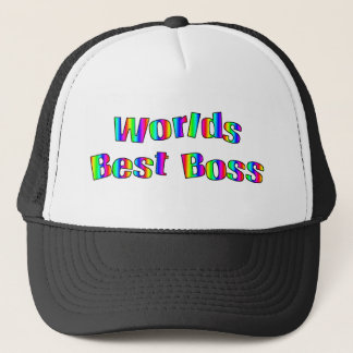 Camionero El mejor gorra de Boss del mundo