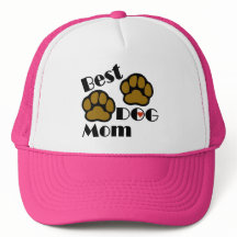 El mejor gorra de la mamá del perro con mercancía