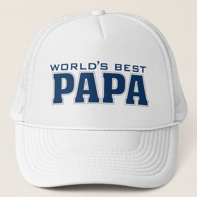 Camionero El mejor gorra de la papá del mundo (Anverso)