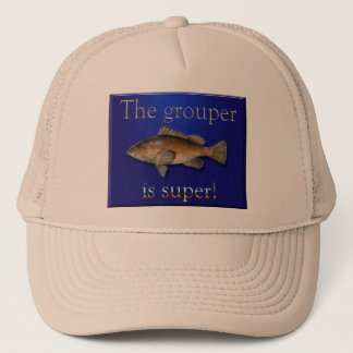 Camionero El mero es gorra estupendo de la pesca