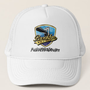 Camionero Elegante escudo de Brooklyn y diseño de gorra Truc