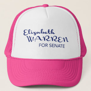 Camionero Elizabeth Warren por la gorra del Senado de Massac