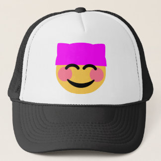 Camionero emoji gorra de coño rosa